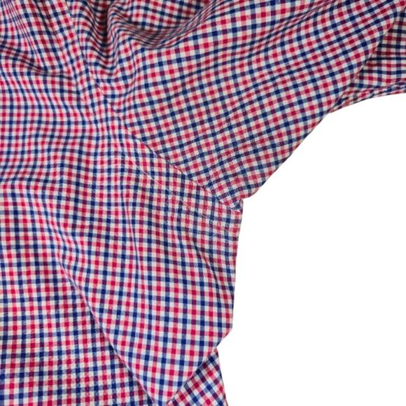 Ralph Lauren Men's Plaid Button Down Shirt Size XL Red White Blue Patriotic - Picture 6 of 9